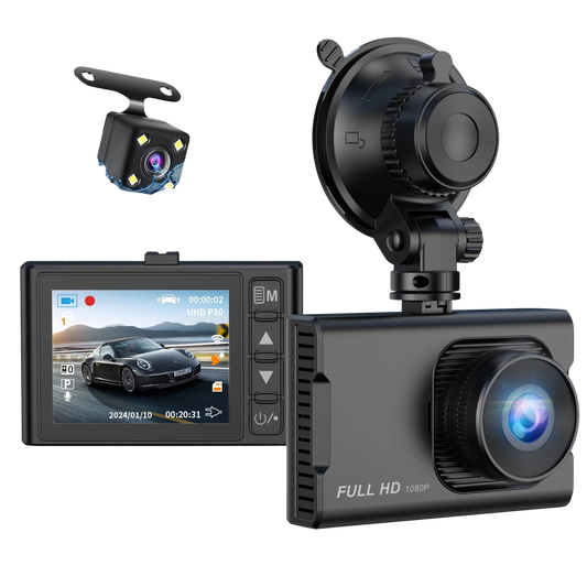 NEXPOW Dual Dash Cam 1080P HD