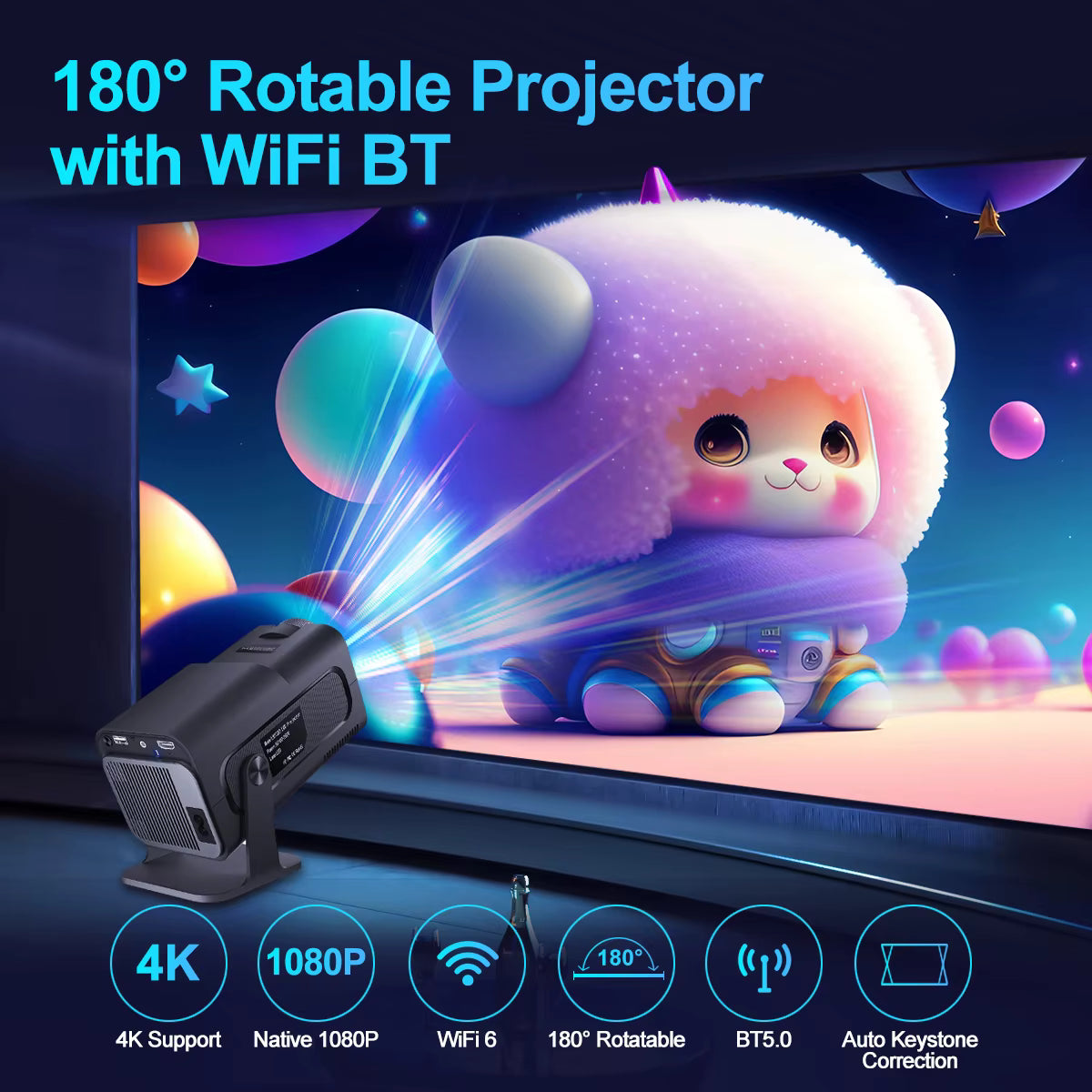 Magcubic HY320 Smart Portable Projector
