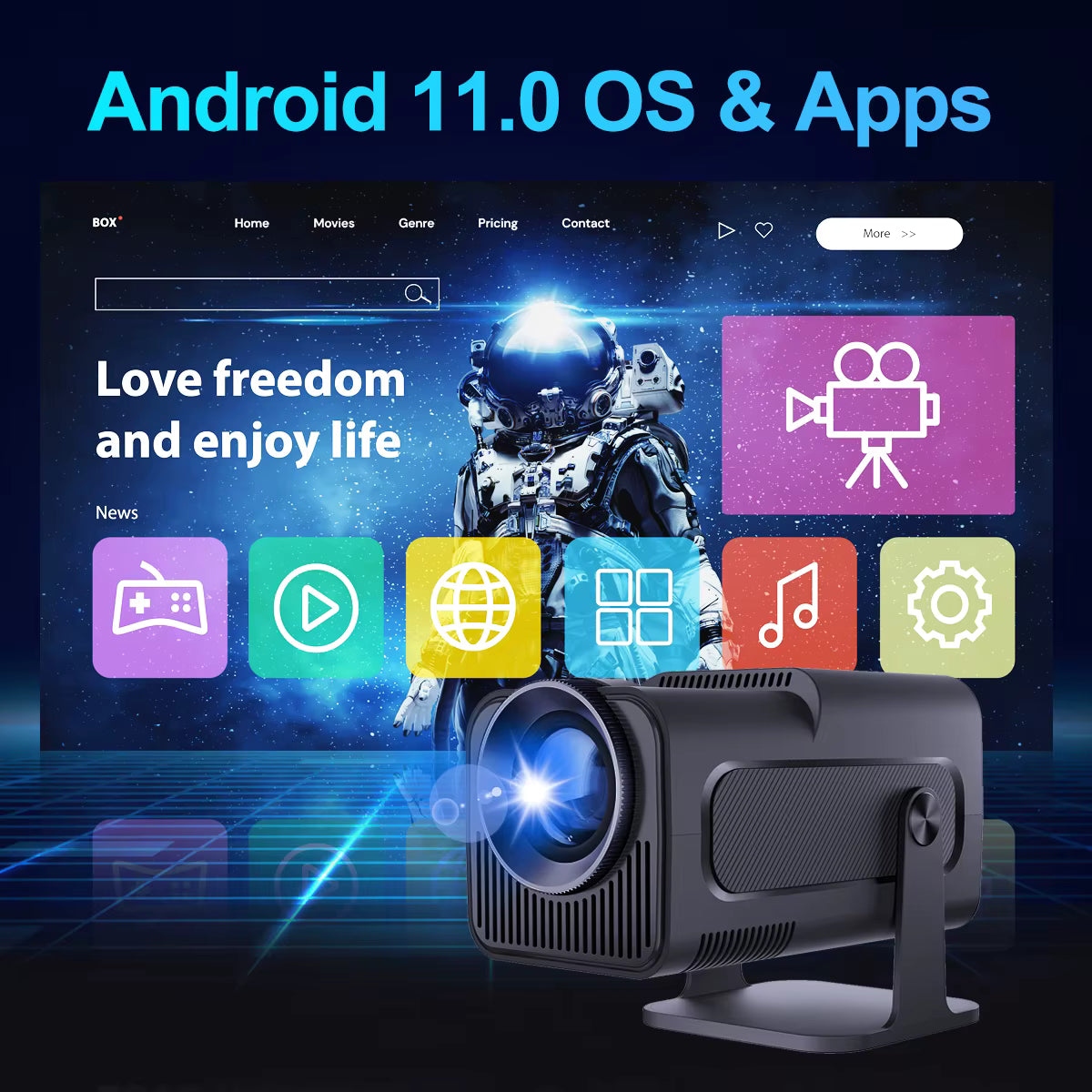 Magcubic HY320 Smart Portable Projector